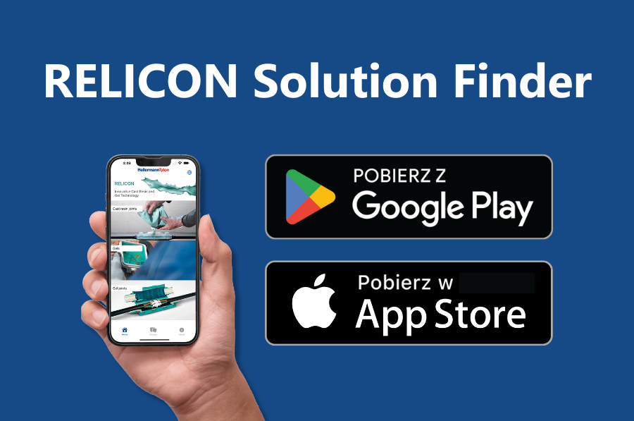Relicon App - wyszukiwarka rozwiązań RELICON