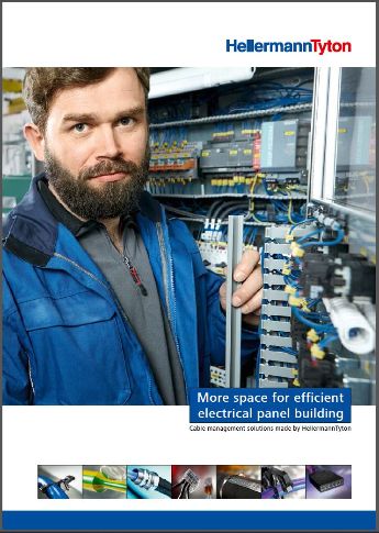 Okładka broszury dotyczącej kompetencji w zakresie produktów przeznaczonych do rozdzielnic elektrycznych