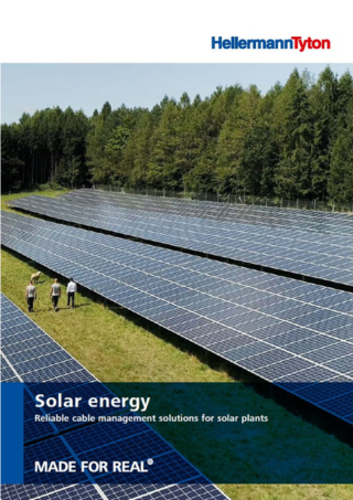 Strona tytułowa broszury poświęconej kompetencjom w obszarze energetyki słonecznej