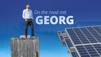On the road mit Georg