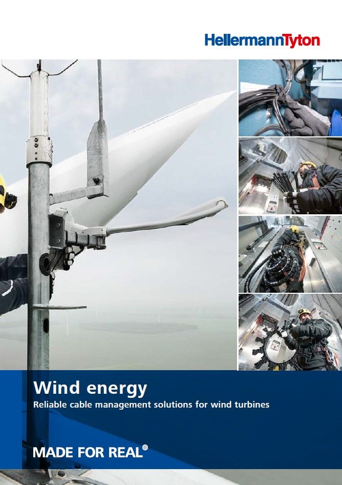 Broszura z rozwiązaniami dla rynku energii wiatrowej