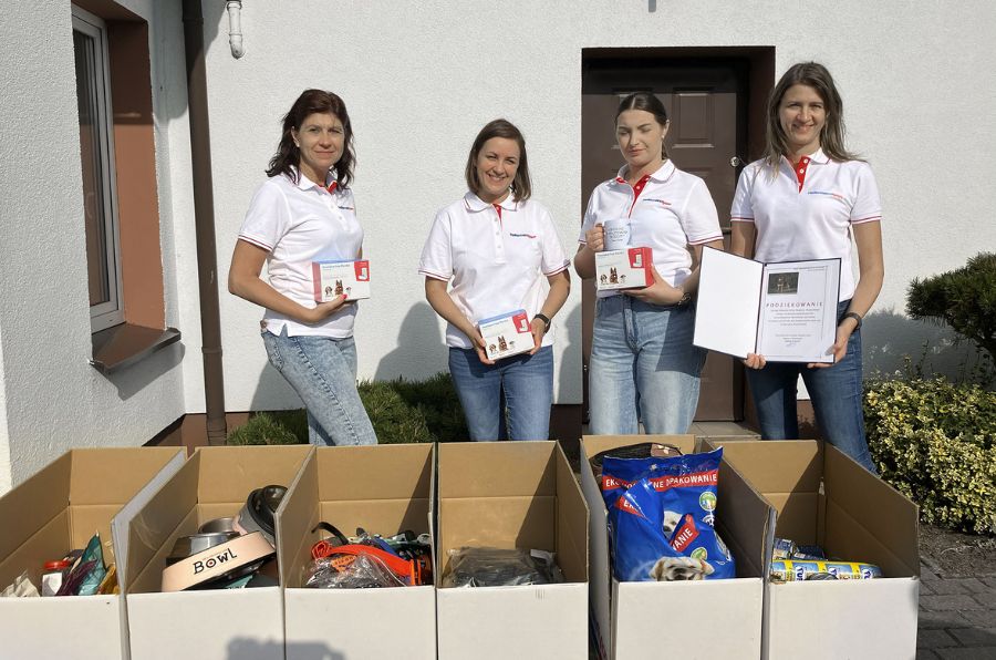 Zbiórka na rzecz zwierząt w Polsce