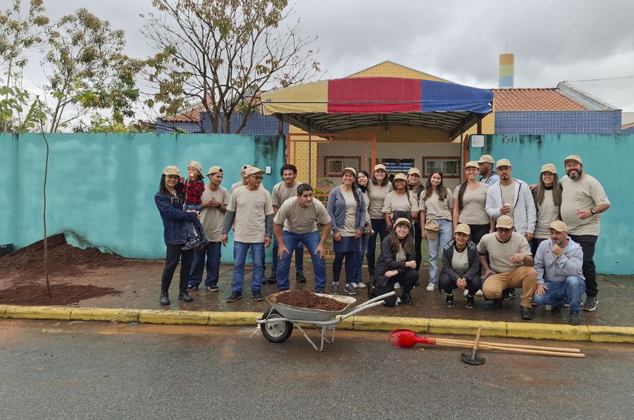 Sadzenie drzew w Brazylii