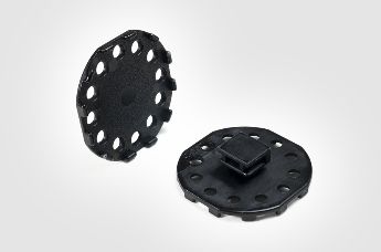 Samoprzylepny cokół do opasek kablowych do nierównych powierzchni