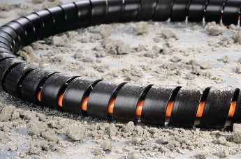 Węże spiralne grubościenne do przewodów hydraulicznych w maszynach budowlanych