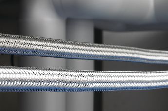 Metalowe rury osłonowe z powłoką tworzywową i oplotem metalowym PCSB Rura ze stali galwanizowanej z powłoką PVC i oplotem stalowym