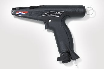 Pneumatyczne narzedzie montazowe w obudowie z tworzywa sztucznego MK7P do opasek o szerokosci do 4,8 mm