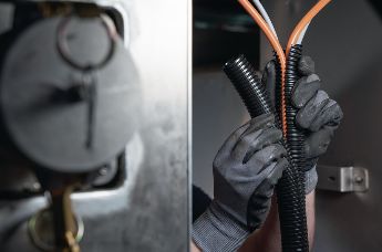 Rura karbowana dwudzielna HelaGuard HG-DC doskonale sprawdza się w przypadku kabli preinstalowanych