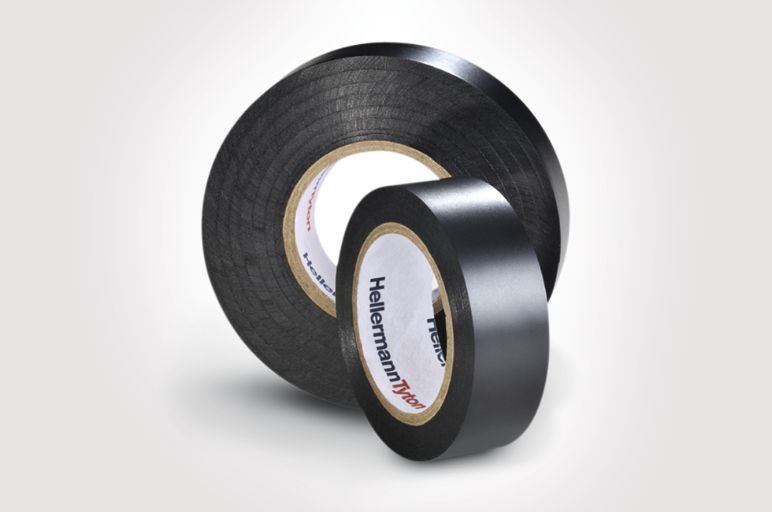 Taśmy HelaTape Flex 2000+ - taśmy elektroizolacyjne z PVC, Premium, do wymagających zastosowań mechanicznych