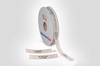 TIPTAG PU - odporny na działanie UV, biały znacznik kablowy, przeznaczony do wysokich temperatur