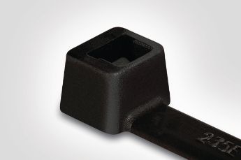 Czarna opaska kablowa do różnych aplikacji