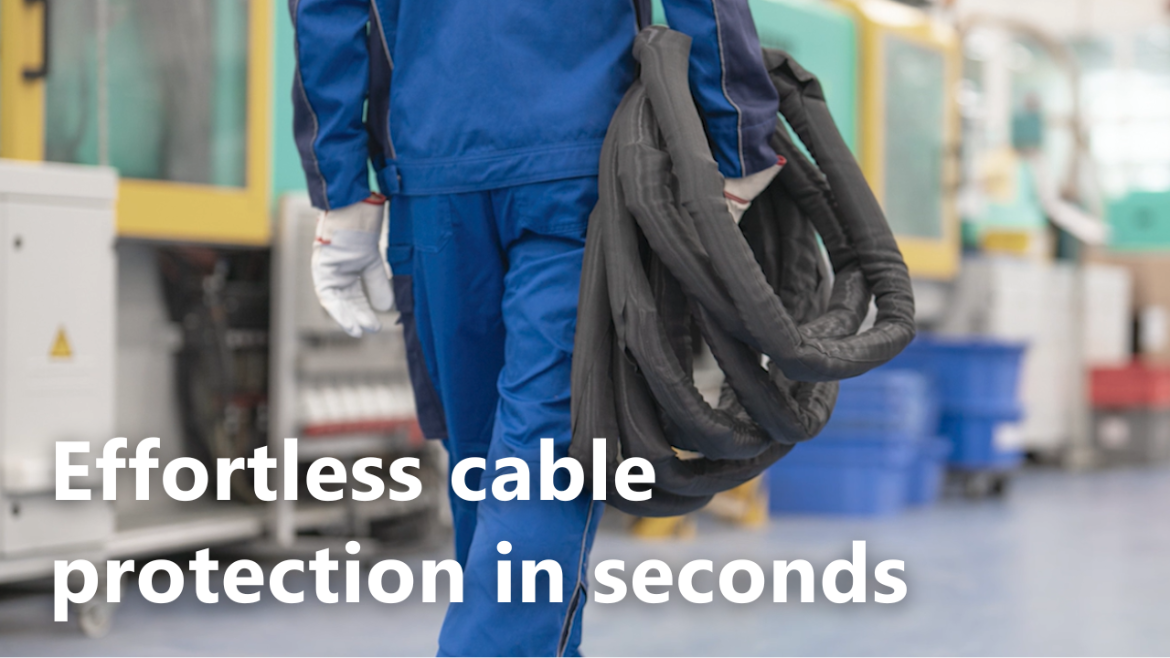 Samozamykający i wszechstronny - oplot ochronny Helagaine Twist-In