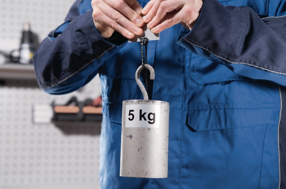 Klips do krawędzi może wytrzymać 5 kg obciążenia