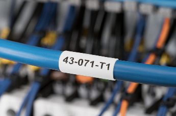 Oznaczniki termokurczliwe w formie ciągłej rurki do drukarki HLP0612, termotransfer